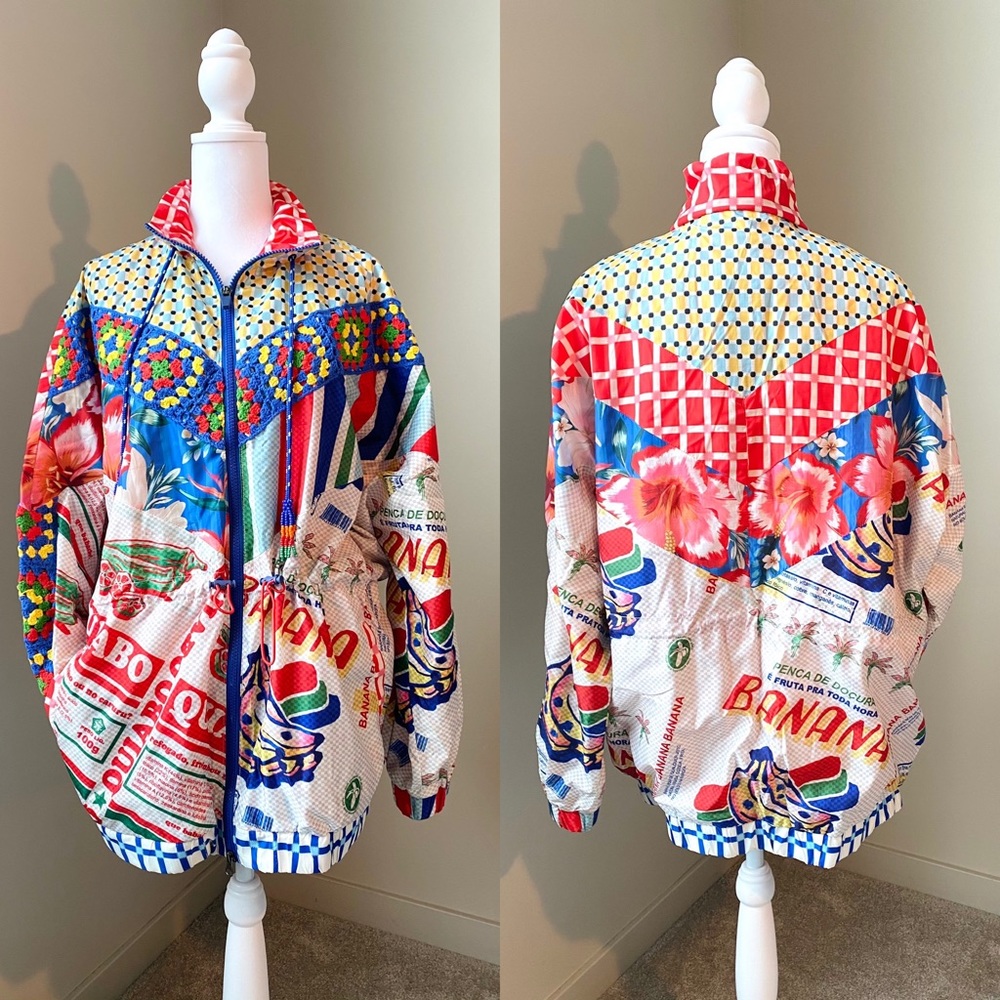 NWT FARM Rio Carnival Mix Jacket size M medium